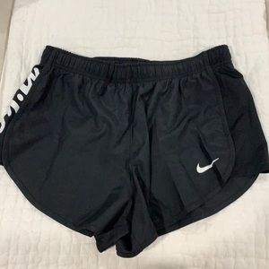 EUC Black Nike DriFit Tempo shorts size L